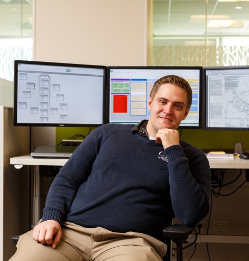 ODU Honors Student, John Gail.